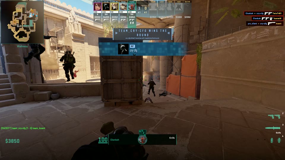 Clankah - Anubis retake and match-point clutch
