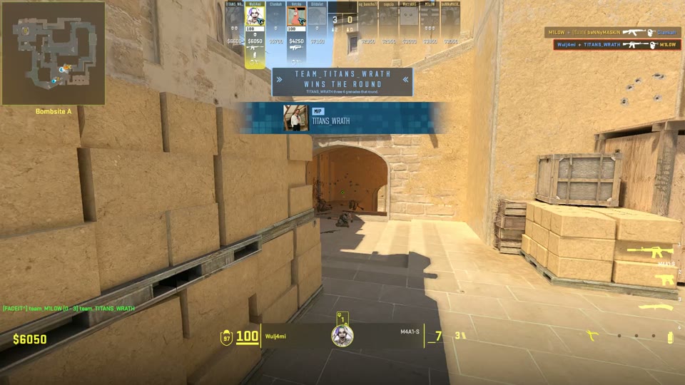 Clankah - Mirage AWP defense and the final clutch