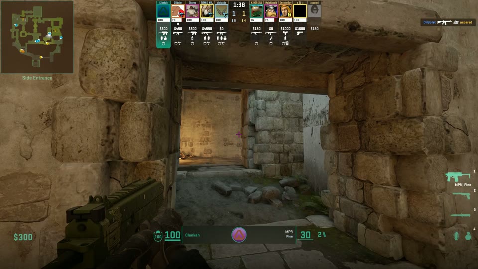 Clankah — Ancient rifle doubles, AWP triple and match closure