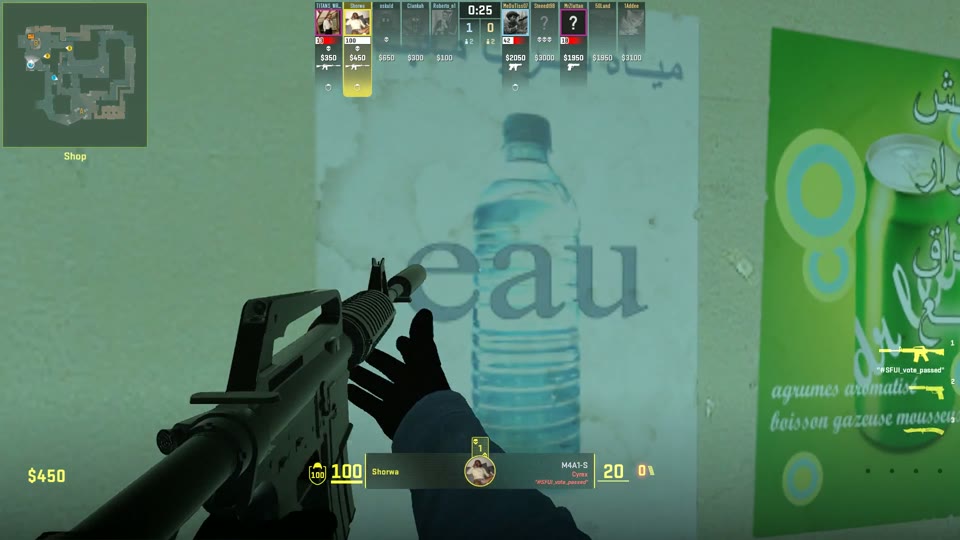 Mirage | AWP holds, team retakes and late attacks
