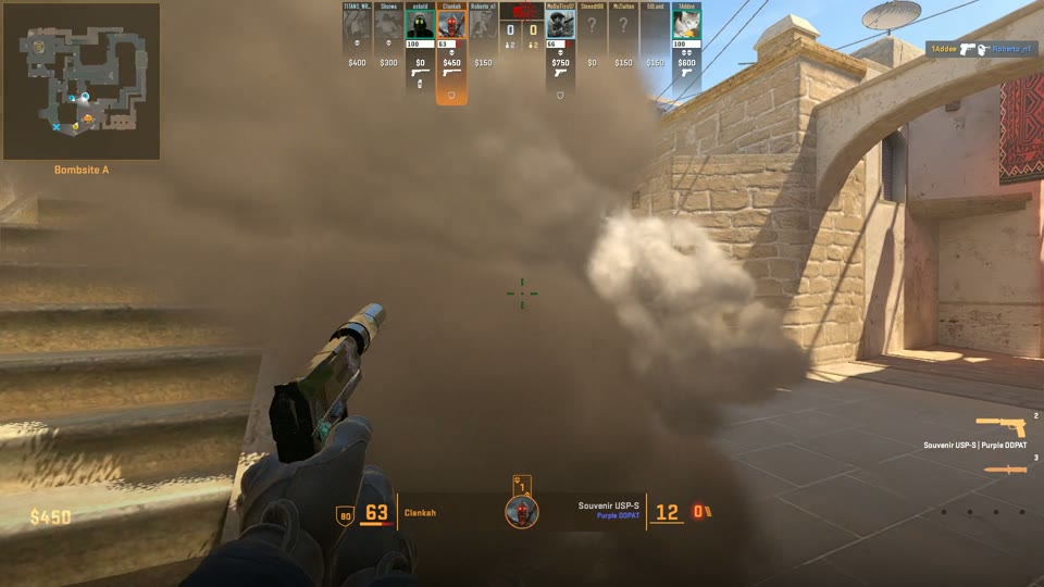 Clankah | Mirage pistol defense and attacking trades