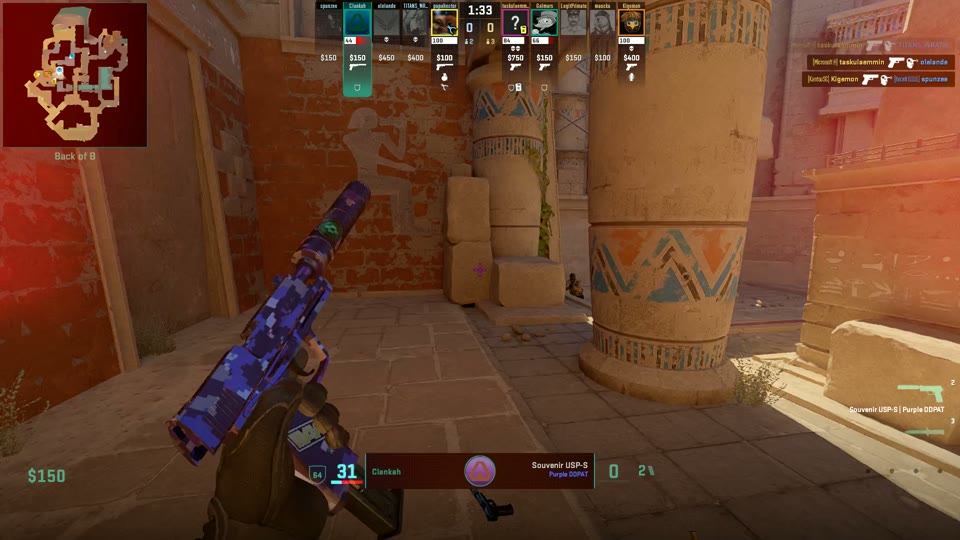 Clankah squad — Anubis retakes, ace and final resistance