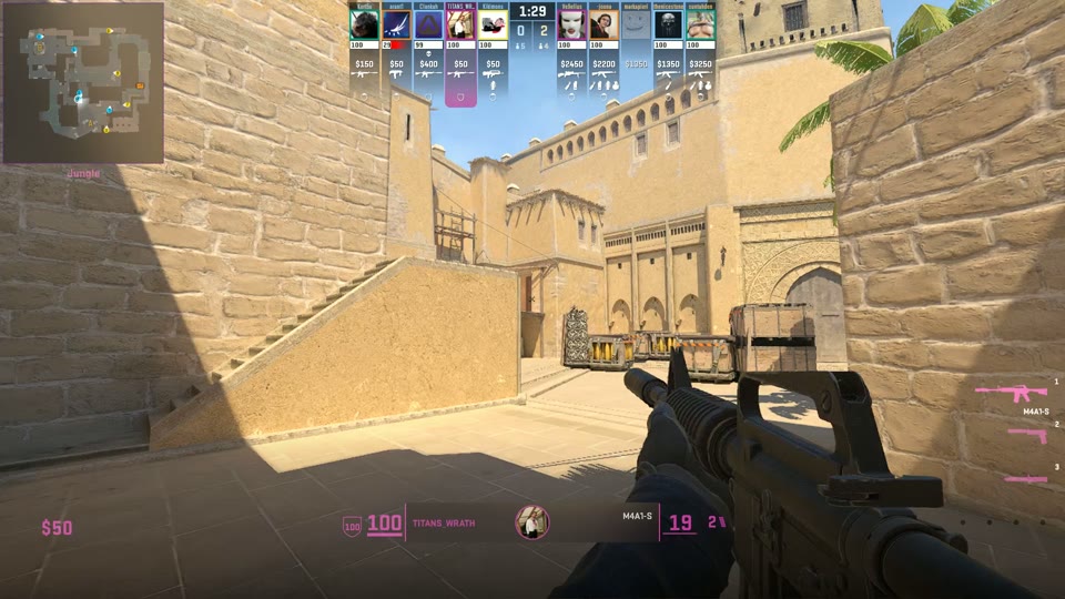 TITANS_WRATH - Mirage overtime, rifle holds and AWP rescues