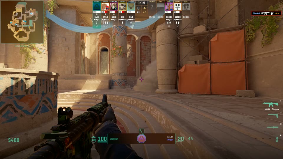 Clankah - Anubis defense and contested postplants