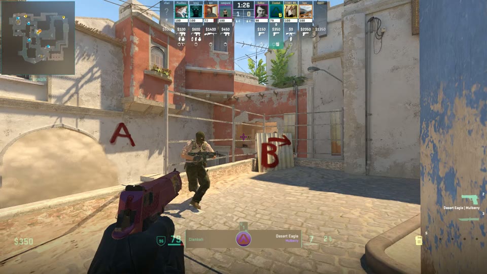 Clankah — Mirage entries, trades and final retake